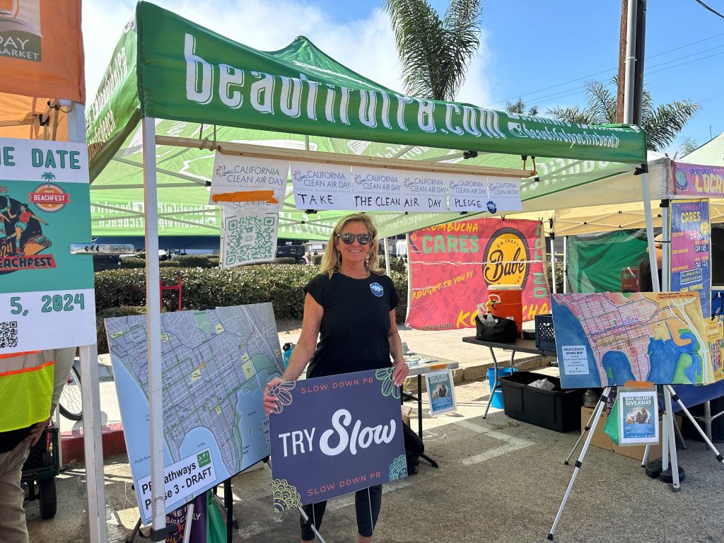 Clean Air Day booth