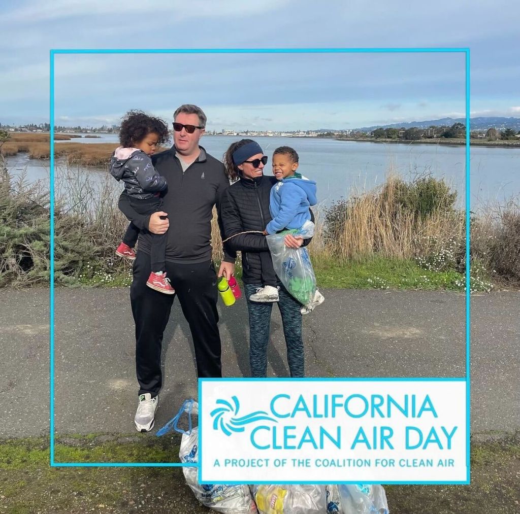 Clean Air Day beach clean up
